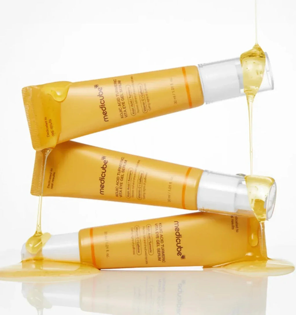 Contorno de ojos Kojic Acid Turmeric Vita Eye Gel Serum de Medicube