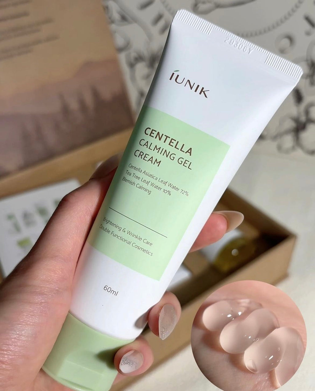 Gel hidratante Centella Calming Gel Cream de Iunik