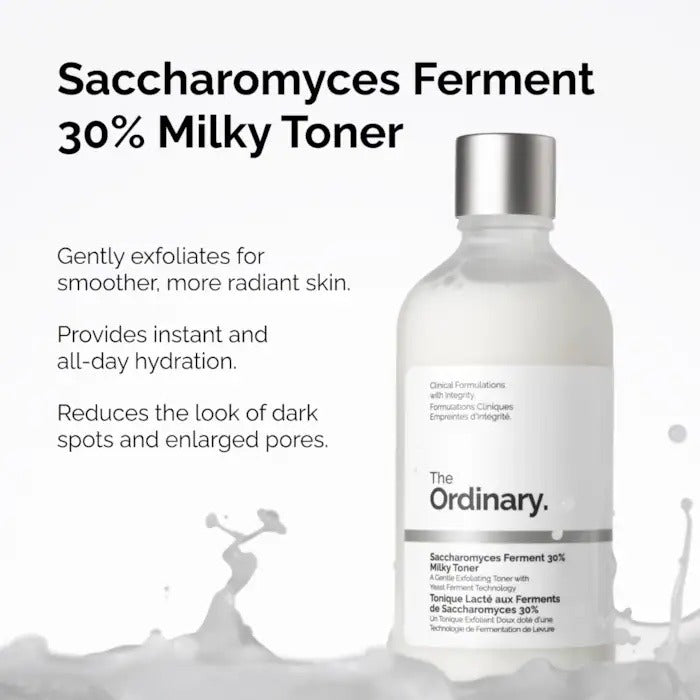 Tónico lechoso Saccharomyces Ferment 30% Milky Toner de The Ordinary