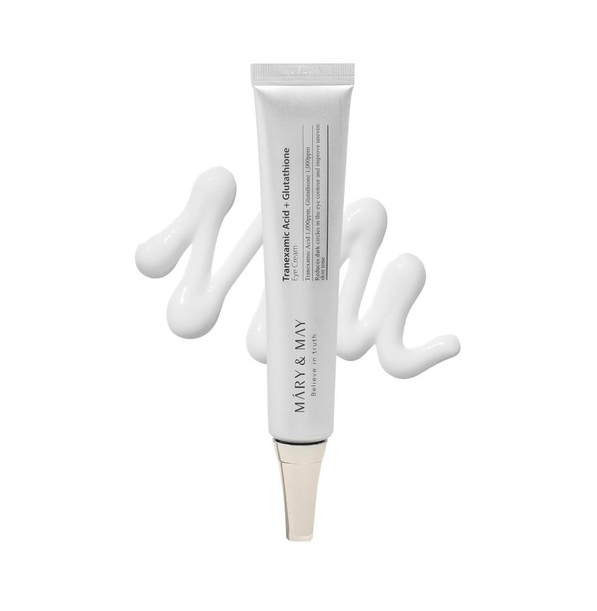 Crema aclarante para ojeras: Tranexamic Acid + Glutathione Eye Cream de Mary&May