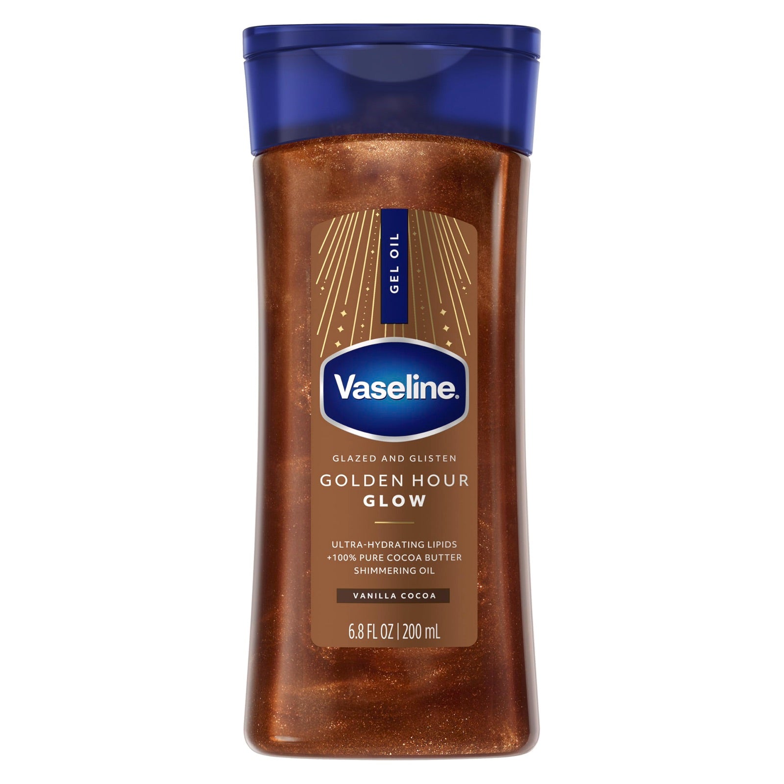 Gel iluminador corporal: Vaseline Glazed and Glisten