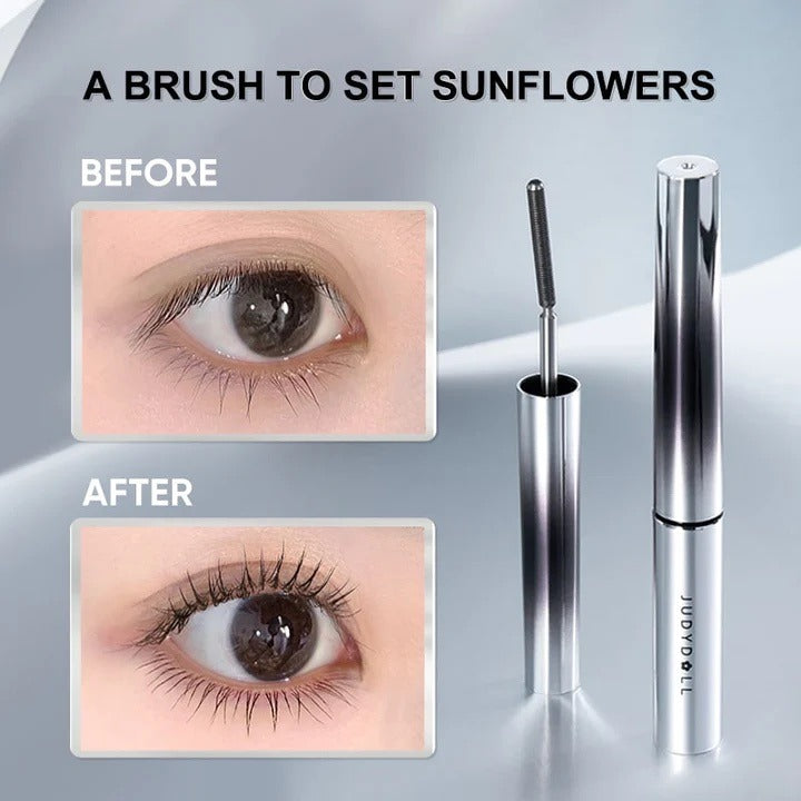 Máscara de pestañas (tono negro): 3D Curling Eyelash Iron Mascara de Judydoll
