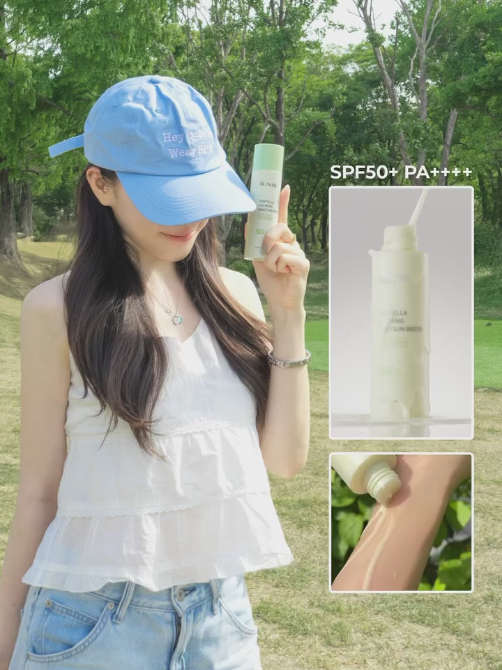 Protector solar Centella Calming Daily Sun Water de Iunik